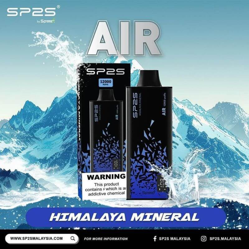 SP2S AIR 12000 PUFFS  Rechargeable Disposable Pre-order