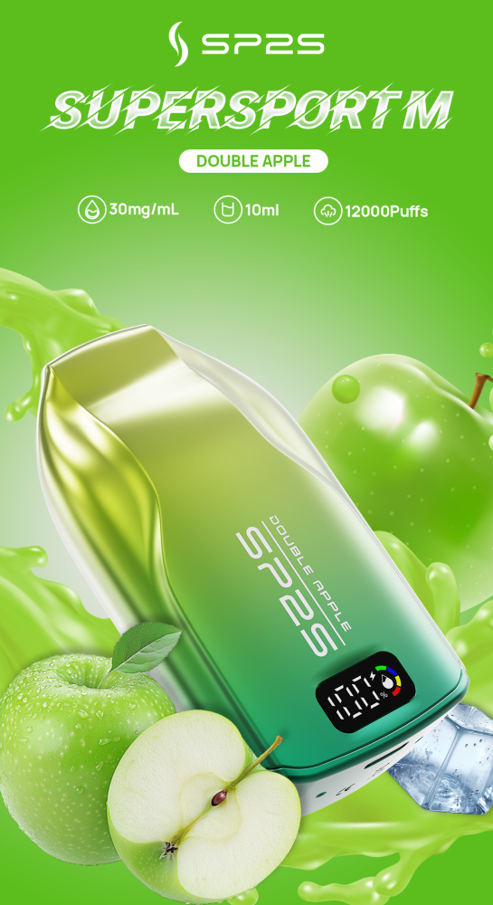SP2S SUPERSPORTM 9,000 puffs of disposable e-cigarettes Rechargeable Disposable