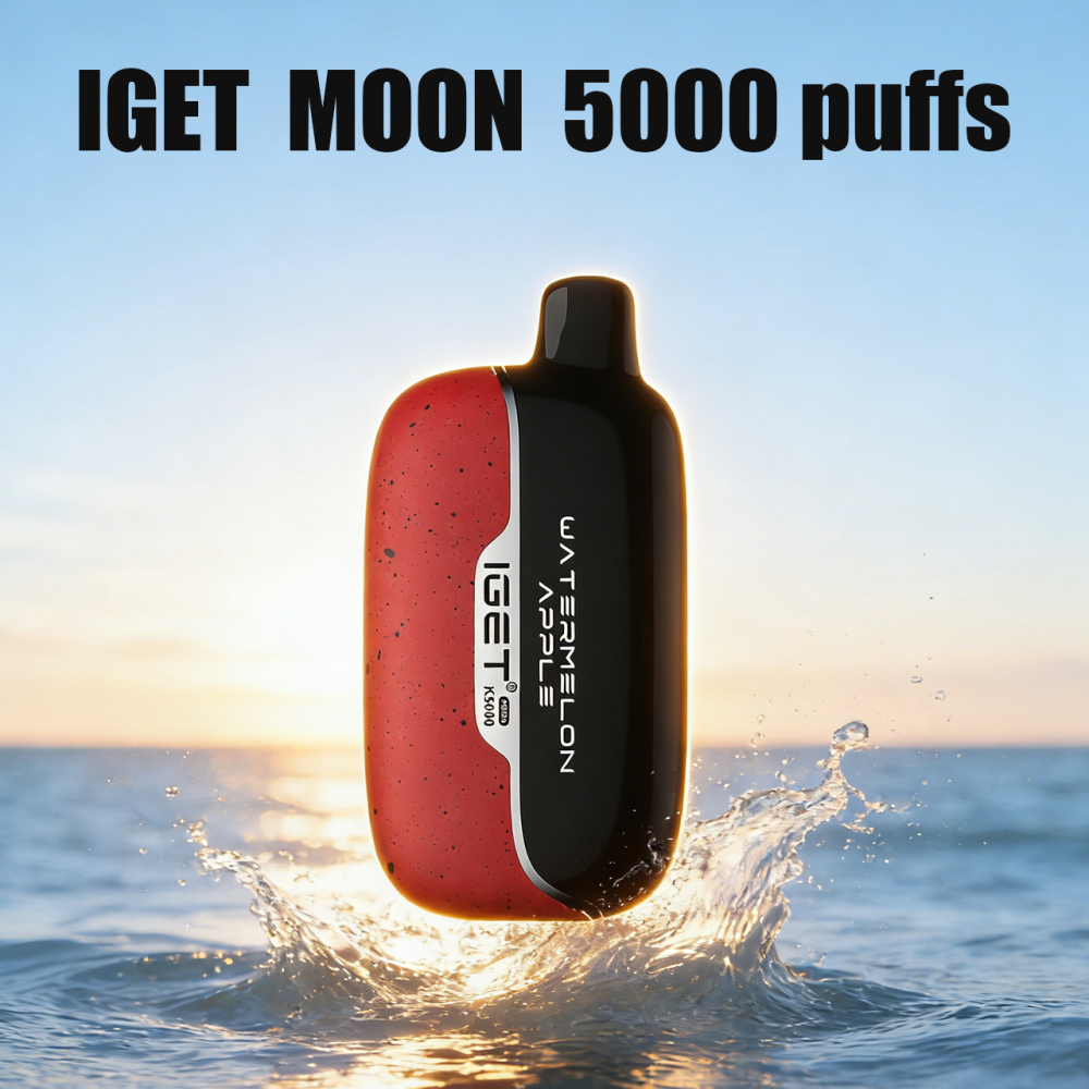 Local Stock Fast AUS Shipping  IGET Moon K5000 - 5000 puffs disposable electronic cigarette