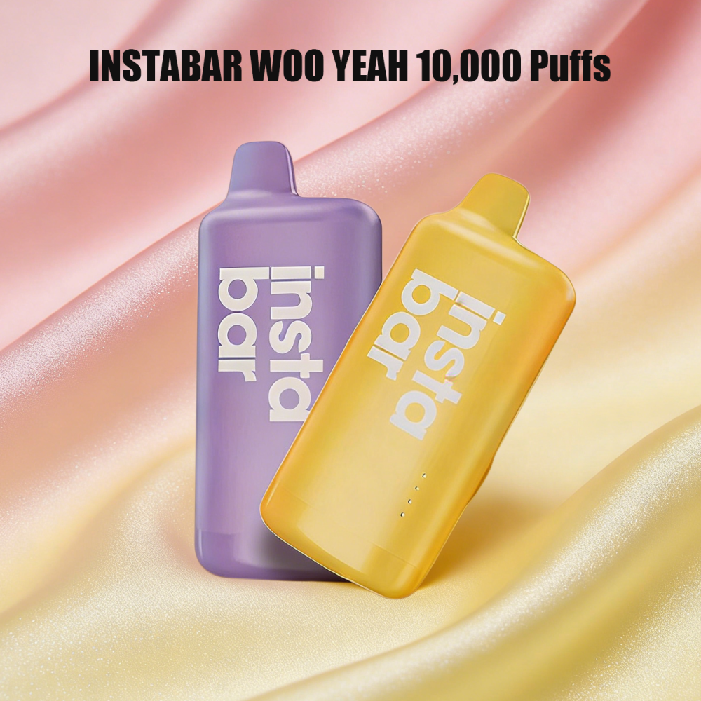 Local Stock  Free Delivery Over $109   Fast AUS Shipping  INSTABAR WOO YEAH 10,000 Puffs