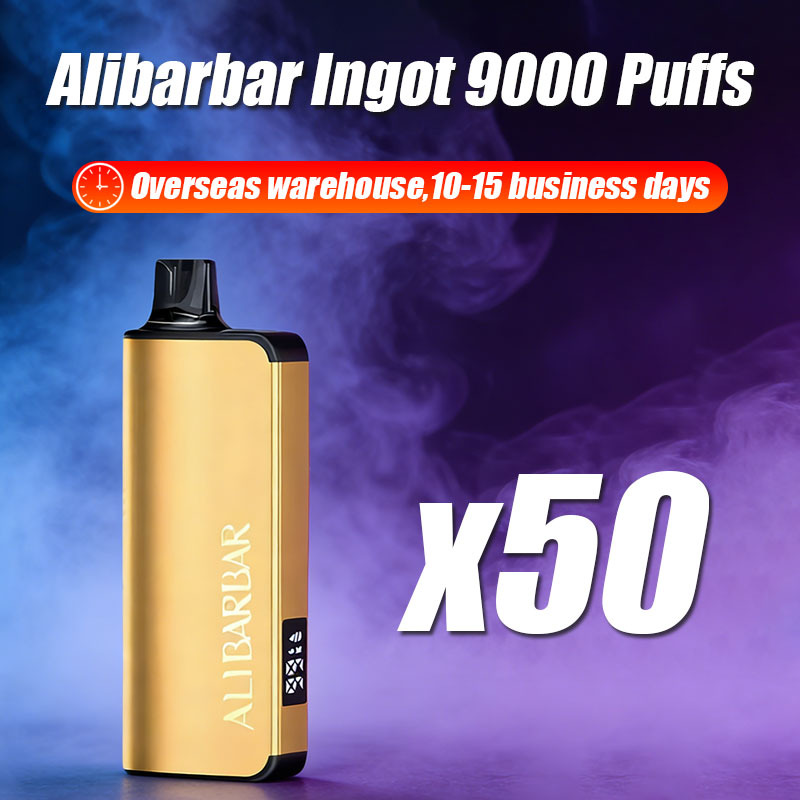 10-15 business days Overseas warehouses Wholesale and Distribution Exclusive  Local Stock  Fast AUS Shipping   Alibarbar Ingot 9000Puffs Disposable Vape