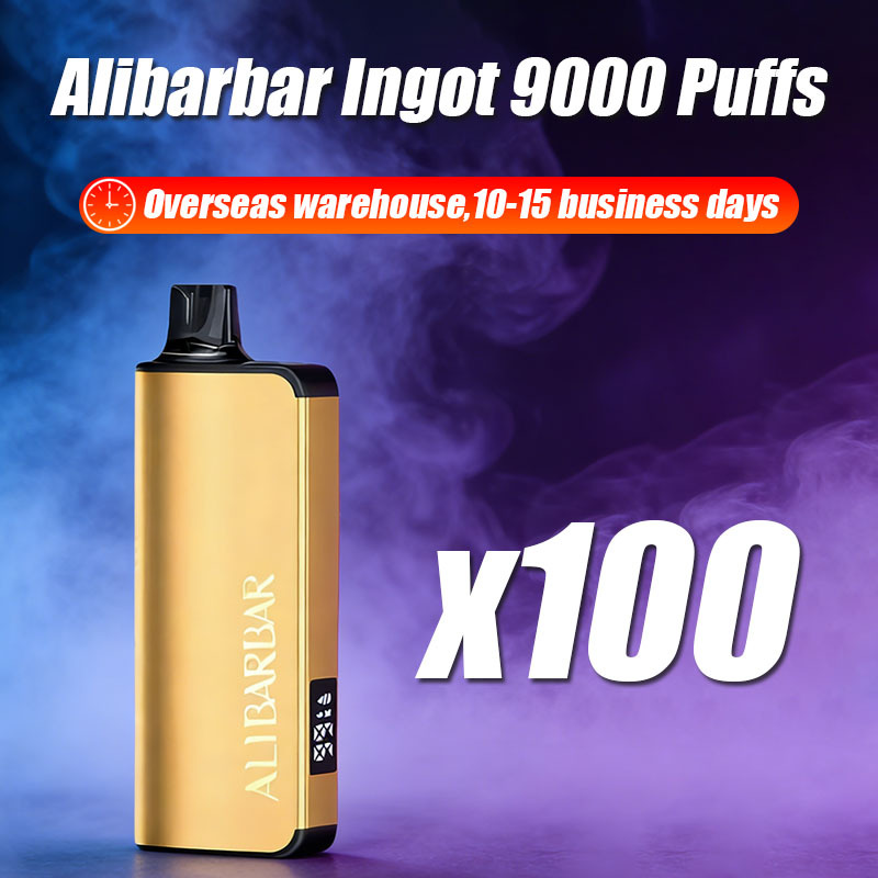 10-15 business days Overseas warehouses Wholesale and Distribution Exclusive  Local Stock  Fast AUS Shipping   Alibarbar Ingot 9000Puffs Disposable Vape