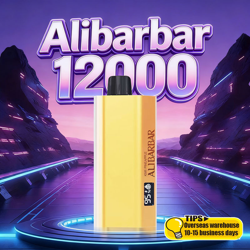 Overseas warehouse 10-15 days.Alibarbar Third-party Factory 12000 Puff Disposable Vape | Massive Long-Lasting Puffs