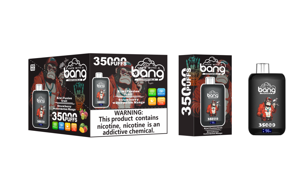 Overseas warehouse 10-15 days.VAPE WITHA BANG 35K DISPOSABLE