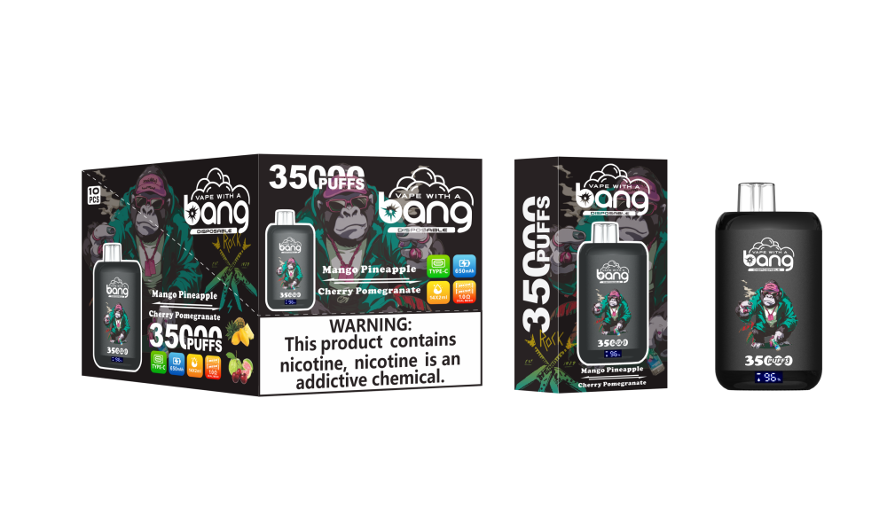 Overseas warehouse 10-15 days.VAPE WITHA BANG 35K DISPOSABLE
