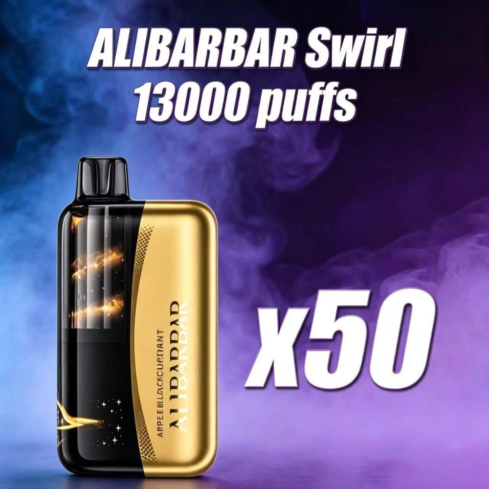 Wholesale and Distribution Local Stock Fast AUS Shipping New product  ALIBARBAR Swirl 13000 puffs Disposable Vape | Massive Long-Lasting Puffs