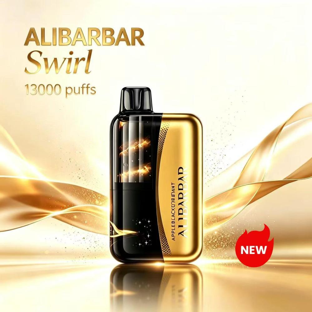 Local Stock Fast AUS Shipping New product ALIBARBAR Swirl 13000 Puff Disposable Vape | Massive Long-Lasting Puffs