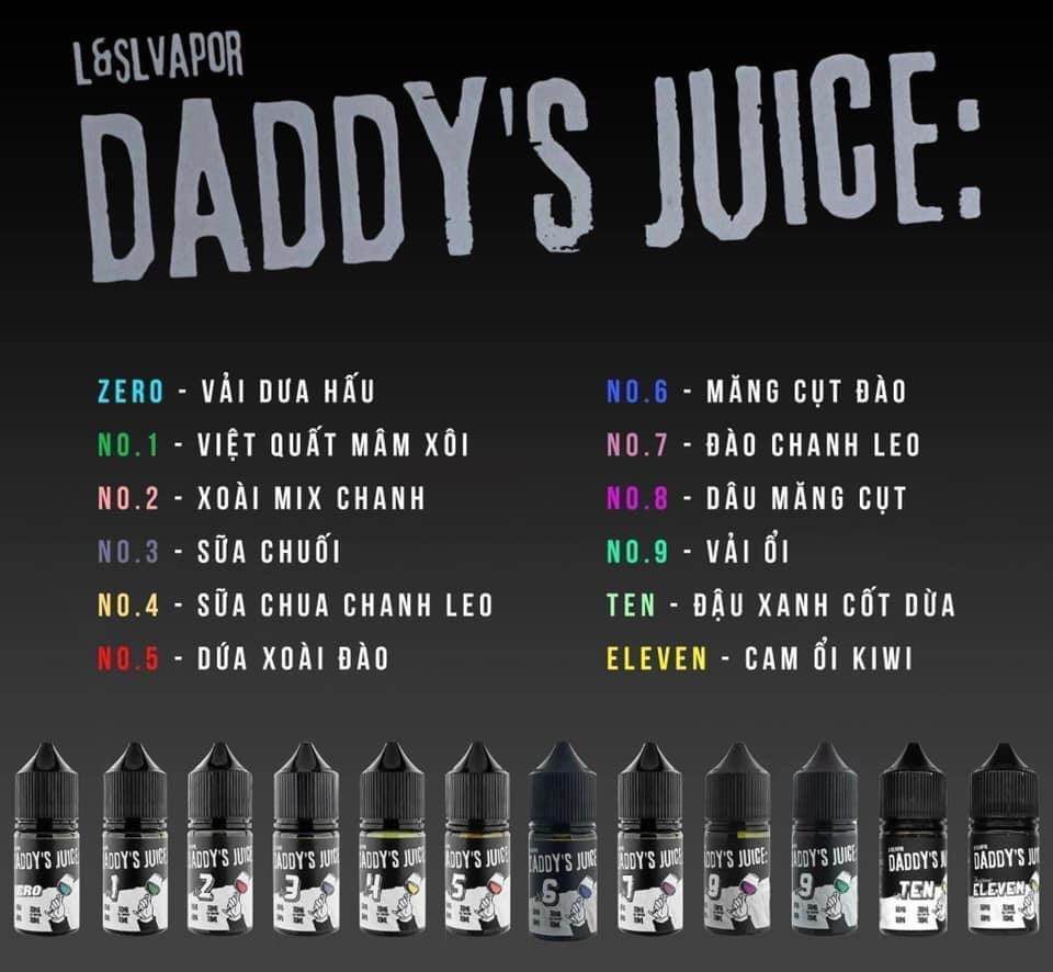 DADDY'S JUICE E-JUICE SALTNIC 5%