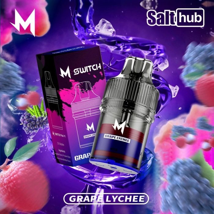 SALTHUB MARBO M SWITCH 15000 จำนวนพัฟ SALTNIC 3% POD