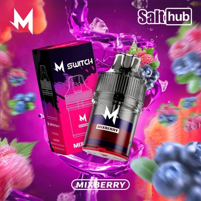 SALTHUB MARBO M SWITCH 15000 จำนวนพัฟ SALTNIC 3% POD
