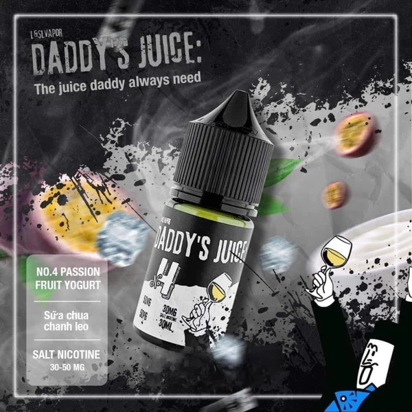 DADDY'S JUICE E-JUICE SALTNIC 5%