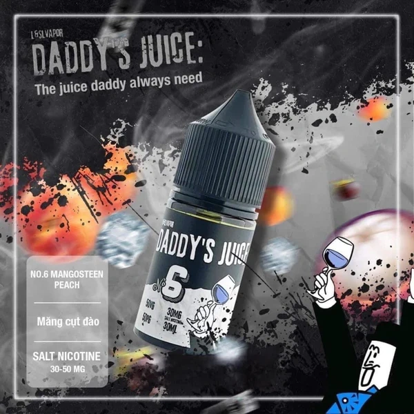 DADDY'S JUICE E-JUICE SALTNIC 5%