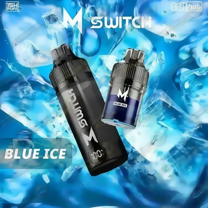 SALTHUB MARBO M SWITCH 15000 จำนวนพัฟ อุปกรณ์พร้อมพอดแบบครบชุด