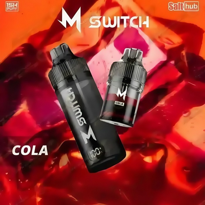 SALTHUB MARBO M SWITCH 15000 จำนวนพัฟ อุปกรณ์พร้อมพอดแบบครบชุด
