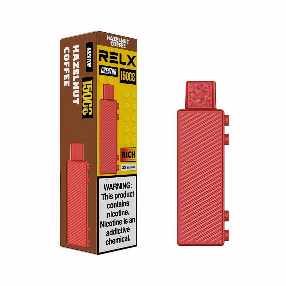 RELX CREATOR 15000 จำนวนพัฟ SALTNIC 3% / 5% POD