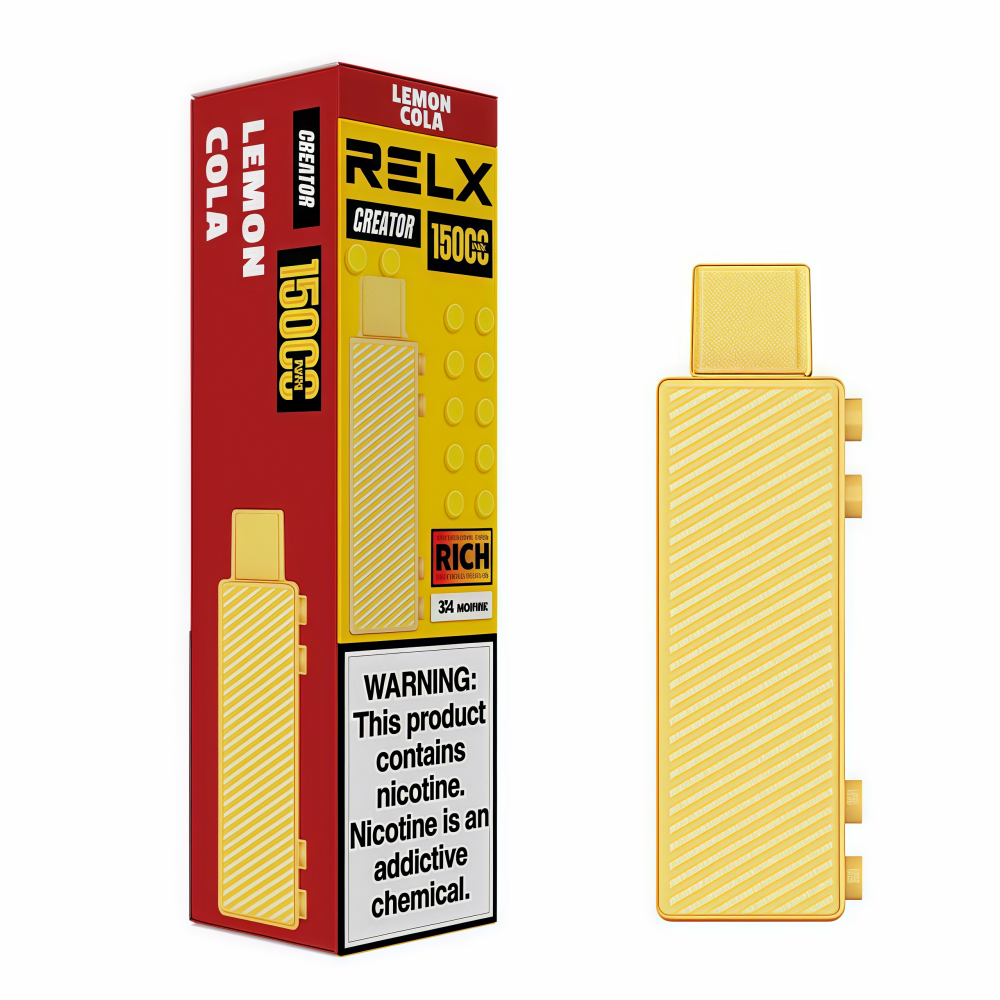 RELX CREATOR 15000 จำนวนพัฟ SALTNIC 3% / 5% POD