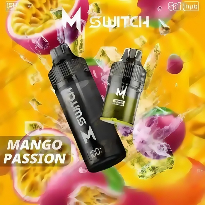 SALTHUB MARBO M SWITCH 15000 จำนวนพัฟ อุปกรณ์พร้อมพอดแบบครบชุด