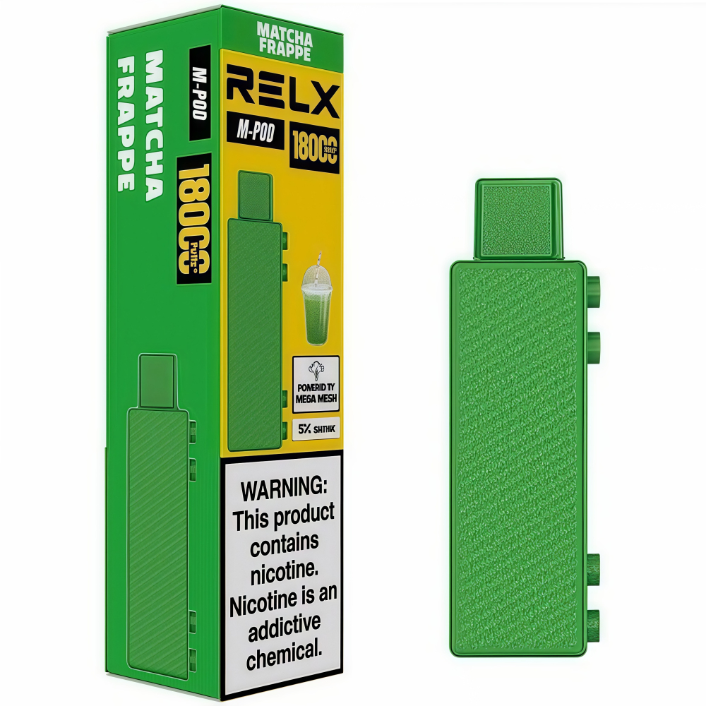 RELX CREATOR 18000 จำนวนพัฟ SALTNIC 3% / 5% POD