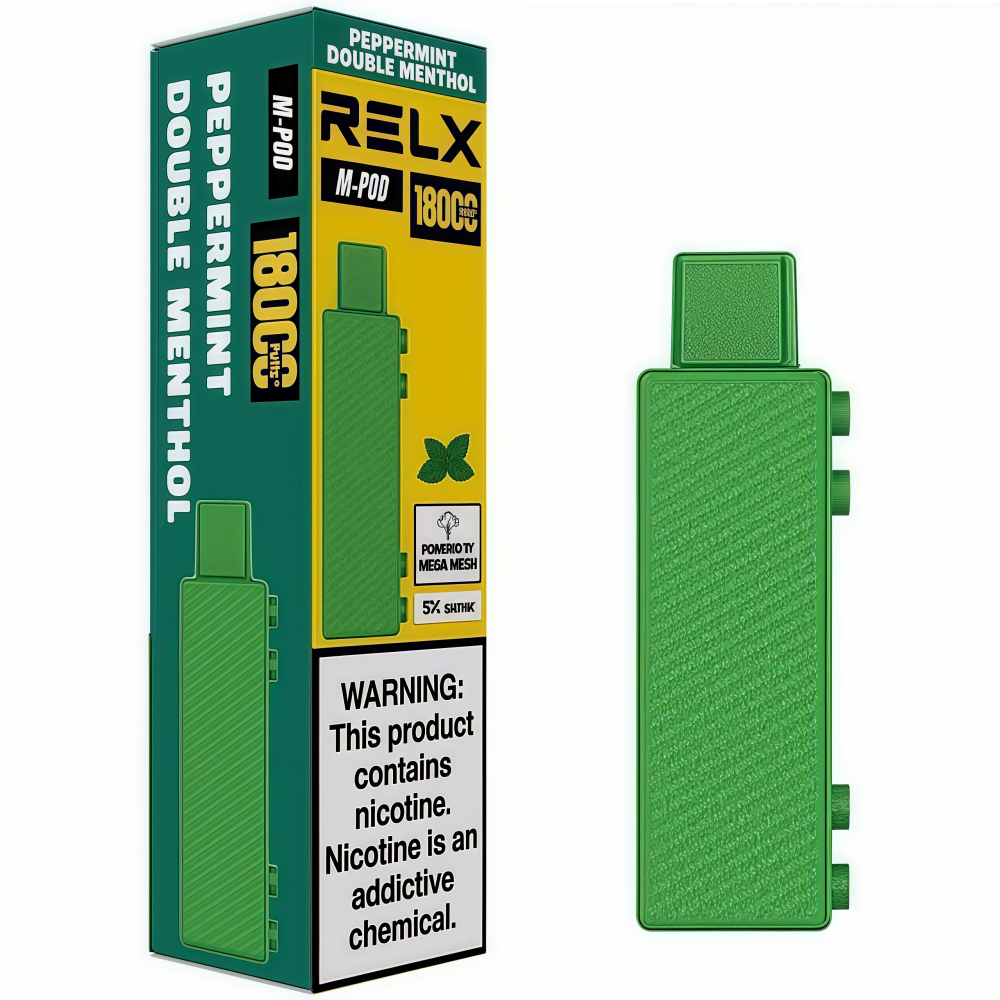 RELX CREATOR 18000 จำนวนพัฟ SALTNIC 3% / 5% POD