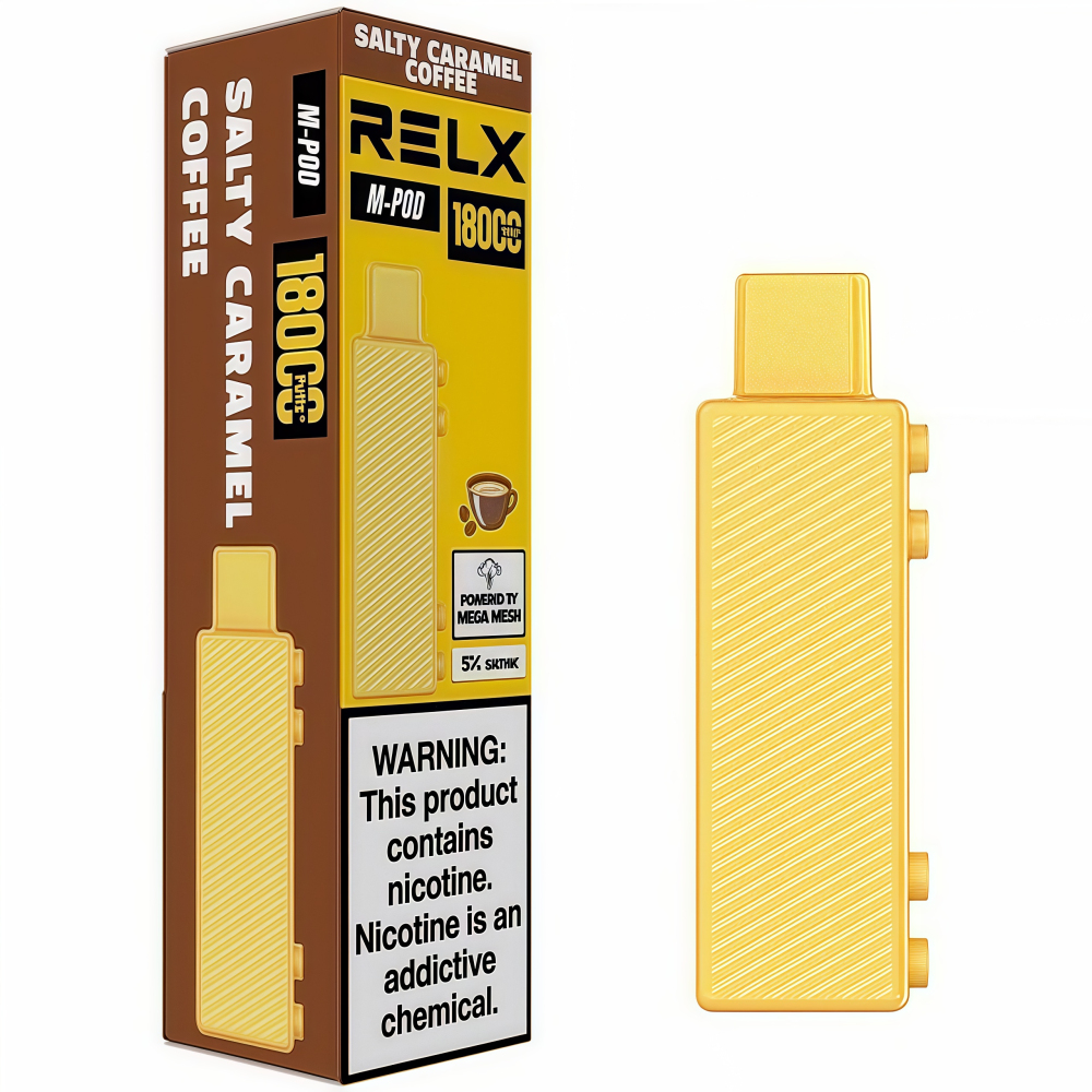 RELX CREATOR 18000 จำนวนพัฟ SALTNIC 3% / 5% POD