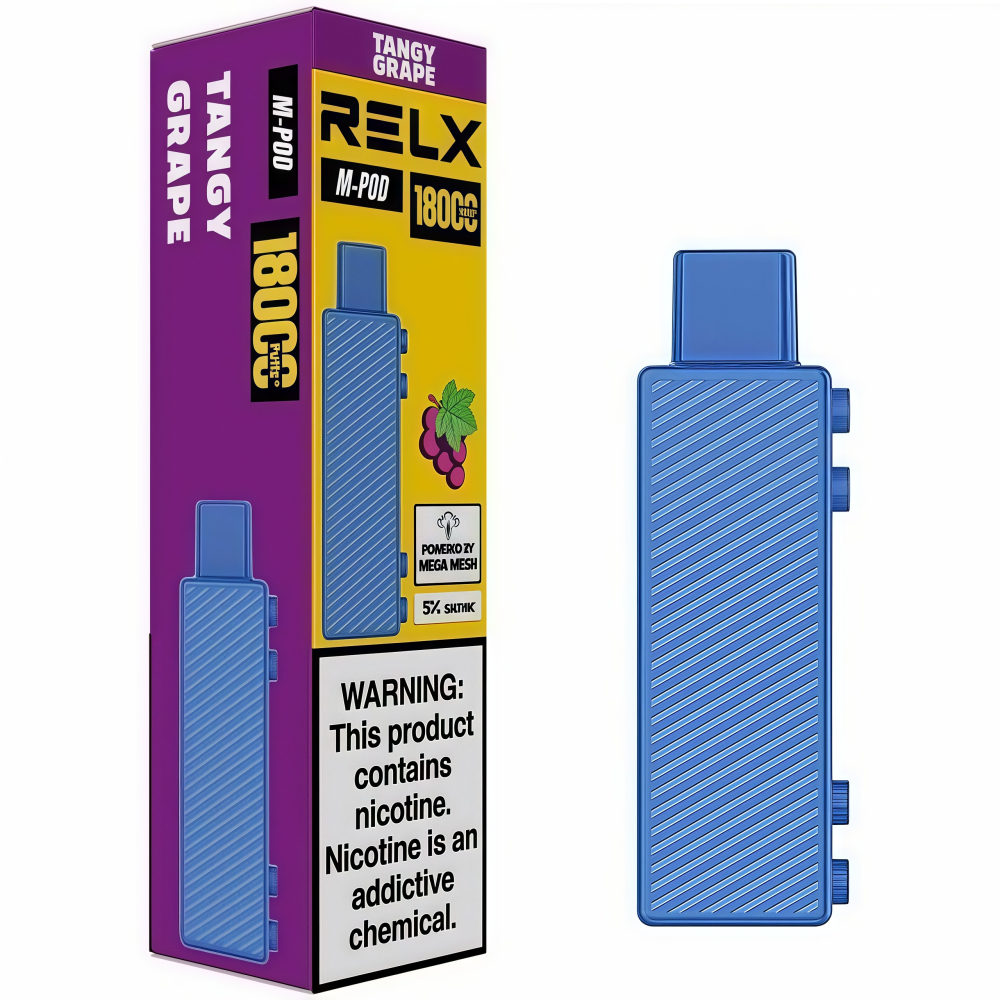 RELX CREATOR 18000 จำนวนพัฟ SALTNIC 3% / 5% POD