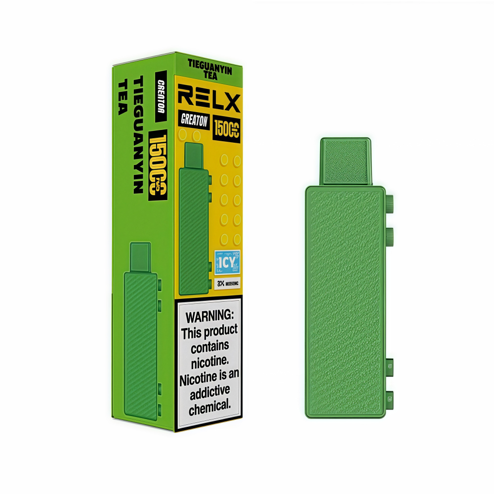RELX CREATOR 15000 จำนวนพัฟ SALTNIC 3% / 5% POD