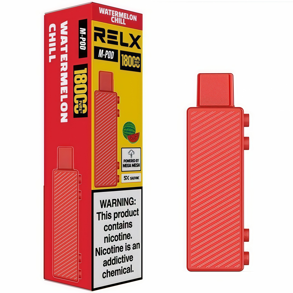 RELX CREATOR 18000 จำนวนพัฟ SALTNIC 3% / 5% POD