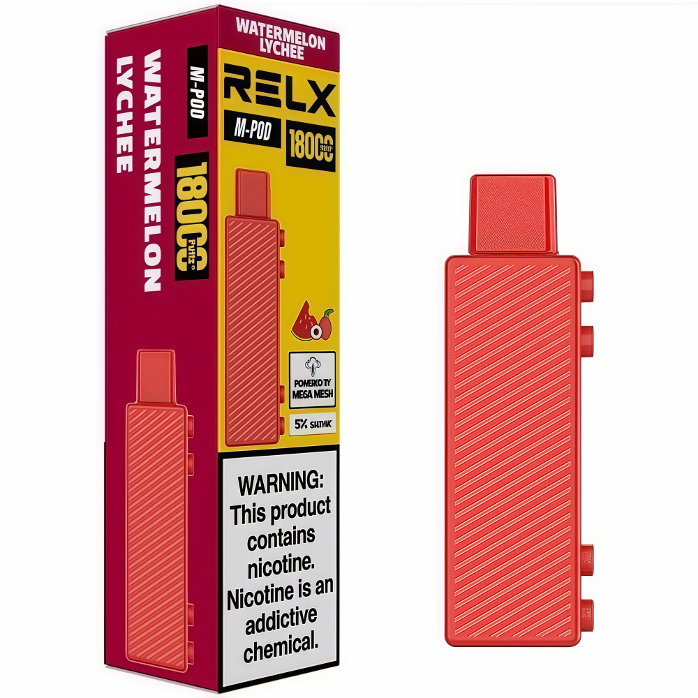 RELX CREATOR 18000 จำนวนพัฟ SALTNIC 3% / 5% POD