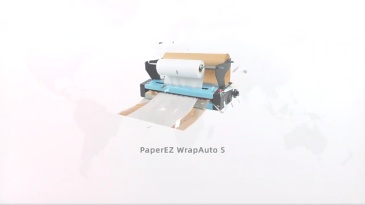 PaperEZ White Tissue Paper with Honeycomb Paper Dispenser