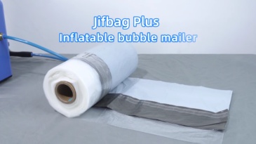 24*18cm JifBag Plus Grey Inflatable Bubble Mailer