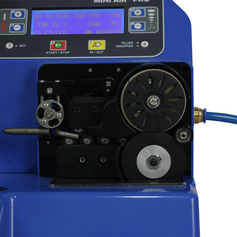 MINI AIR PA3 Pro3: a detail view of the integrated inflation and heat-sealing module.
