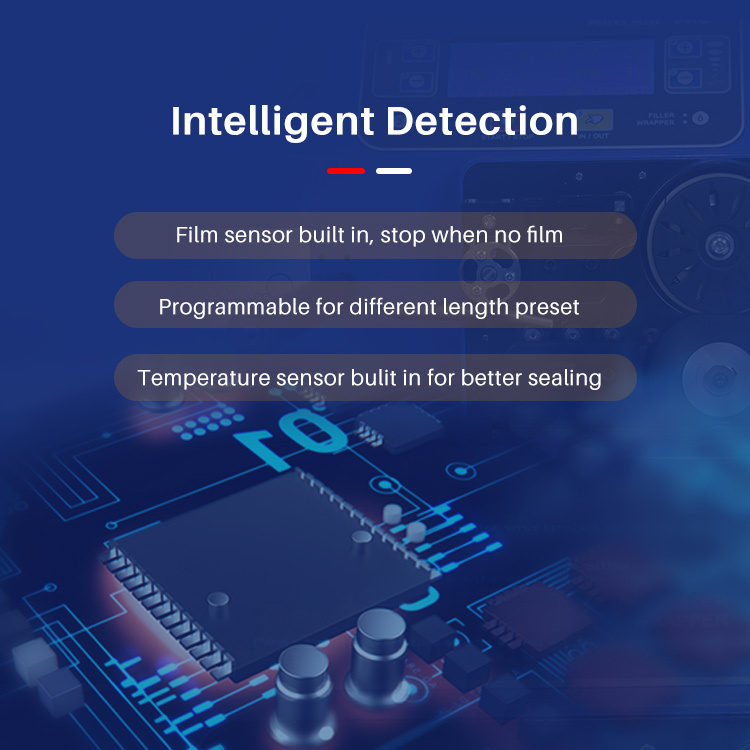 MINI AIR PA3 Pro3: a diagram showing its intelligent sensors for film detection and temperature control.