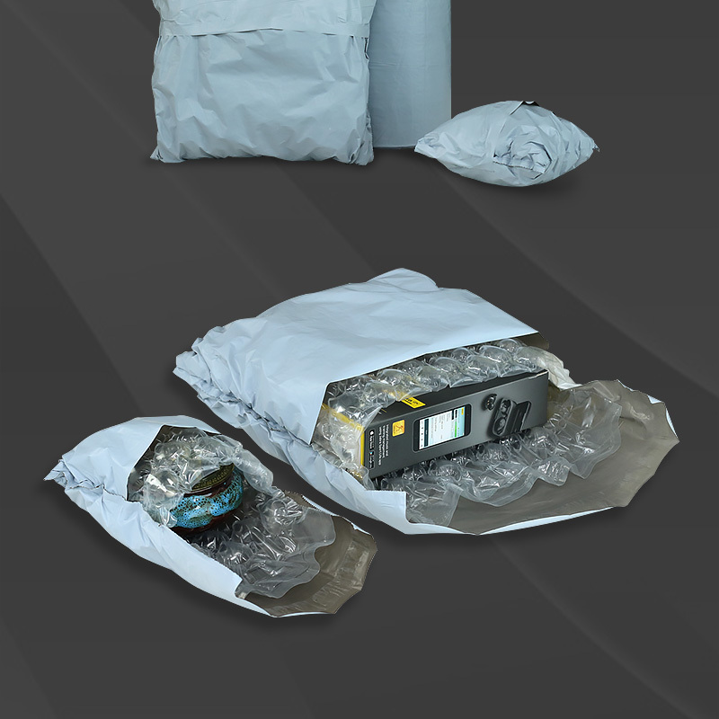 JifBag Plus Inflatable Bubble Mailer: a case study showing the mailer inflated and packaging an item.