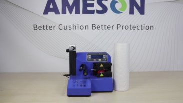 BioAir Compostable Wrapper Air Bubble Film Roll for PA2