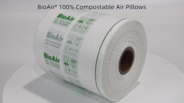 BioAir Compostable Filler Air Pillow Film Roll for EA2