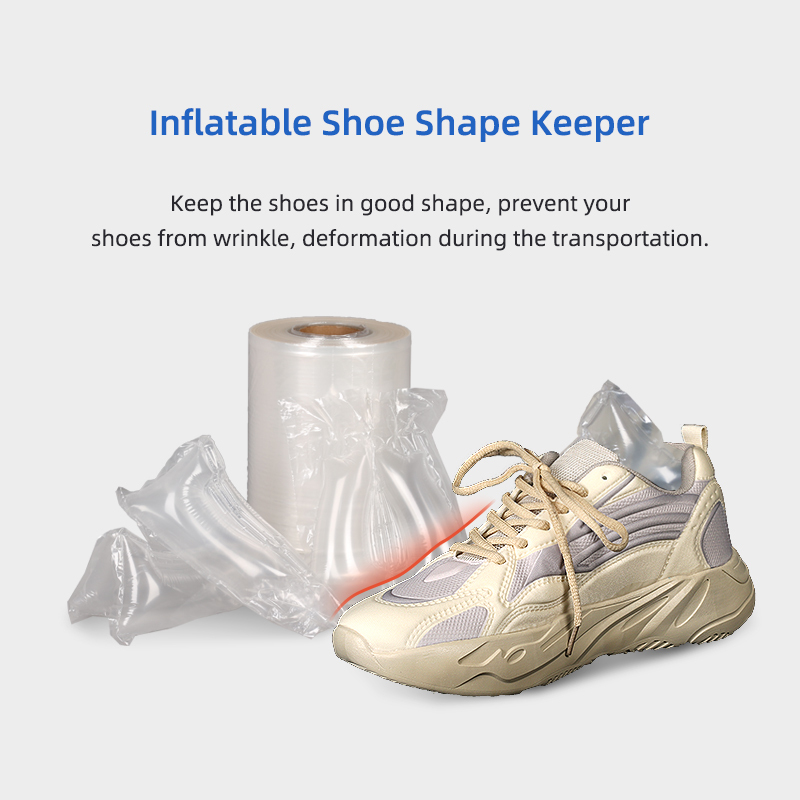 MINI AIR Inflatable Shoe Trees: a shoe shape keeper to prevent wrinkles and deformation during shipping.