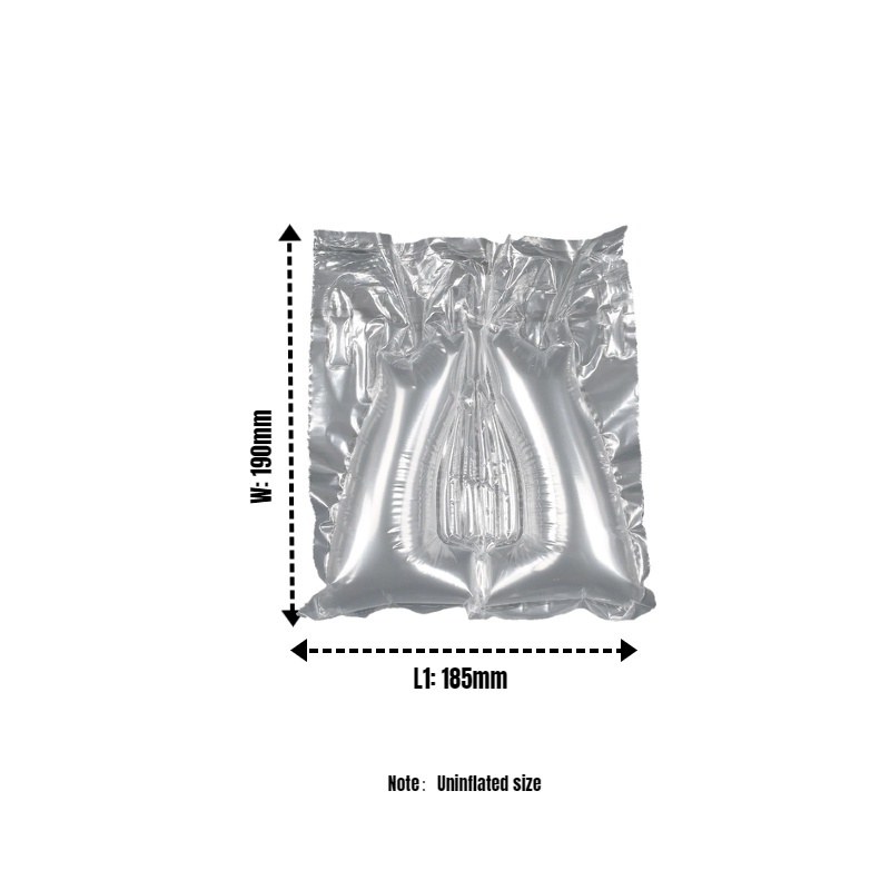 MINI AIR Inflatable Shoe Trees: uninflated dimensions W 190mm, L 185mm.