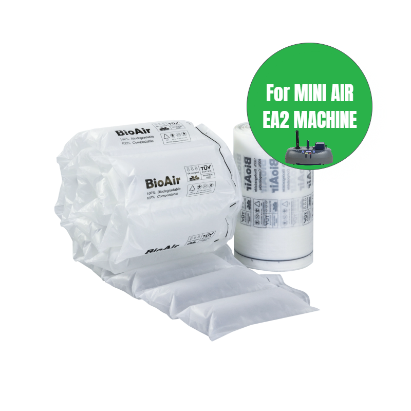 BioAir Compostable Filler Air Pillow Film Roll for EA2