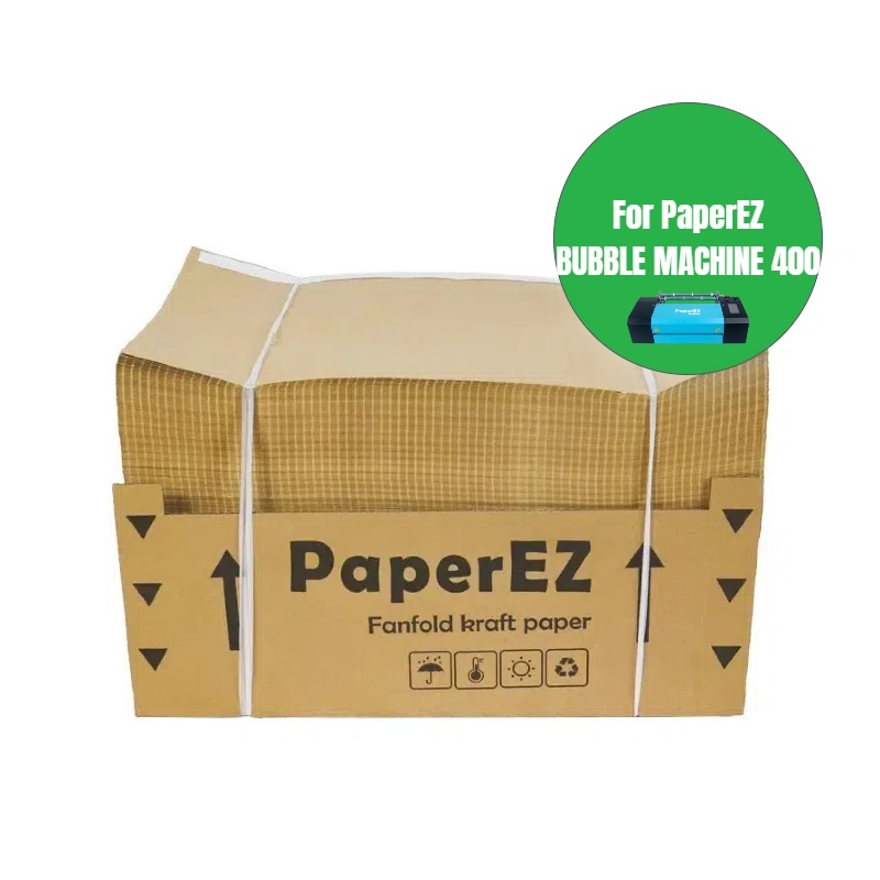 Fanfold Kraft Paper for PaperEZ Bubble Machine