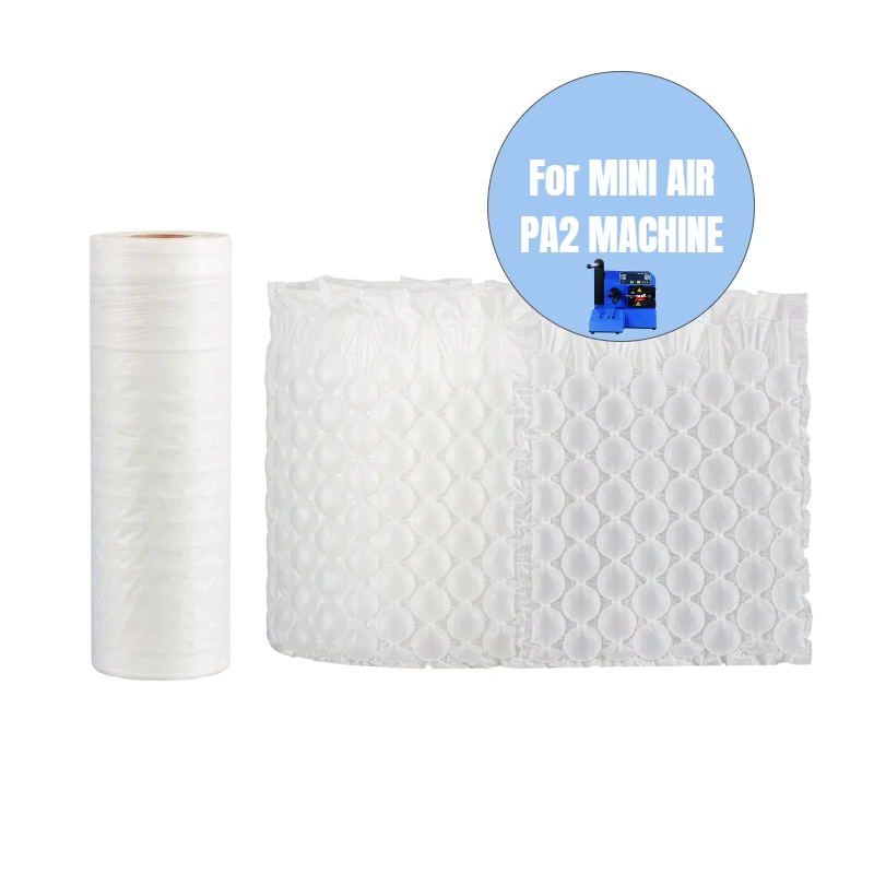 BioAir Compostable Wrapper Air Bubble Film Roll for PA2