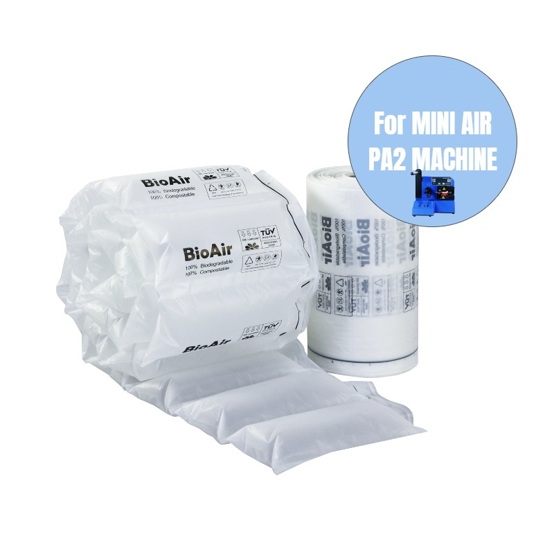 BioAir Compostable Filler Air Pillow Film Roll for PA2