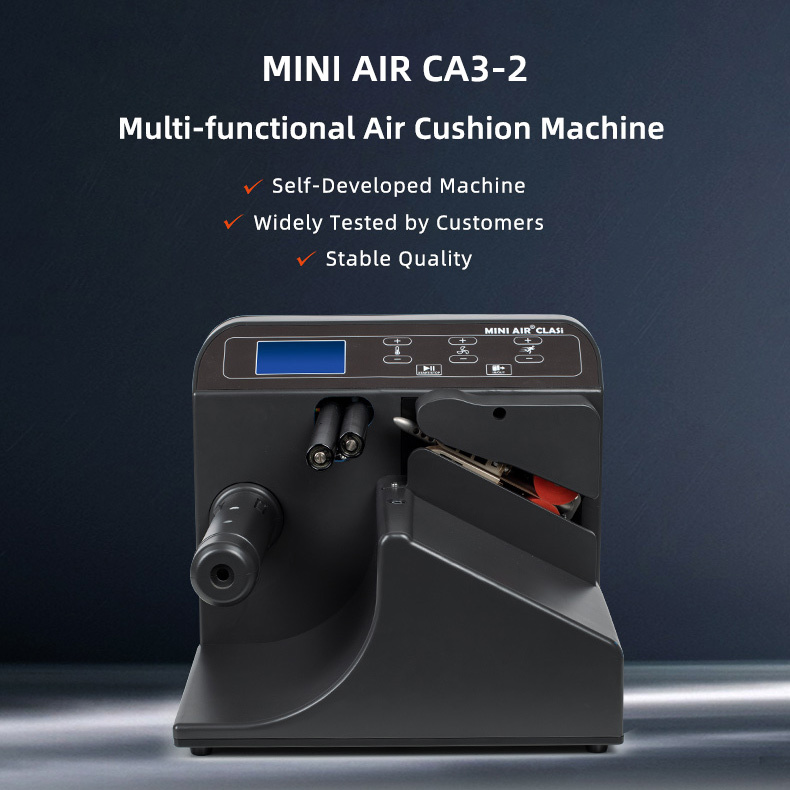 MINI AIR CA3 Clasi3 Air Cushion Machine: a display of its self-developed, multi-functional design.