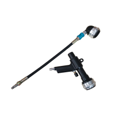 Inflator air gun for dunnage bag