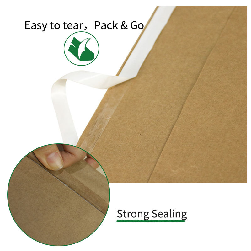 JifBag Honeycomb Paper Mailer: strong sealing for transit and an easy tear strip for opening.