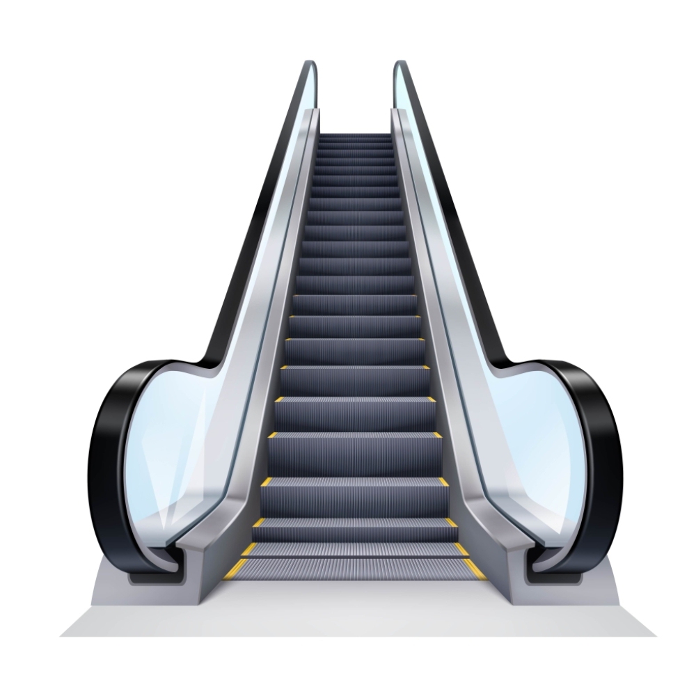Weite escalator / moving walkway