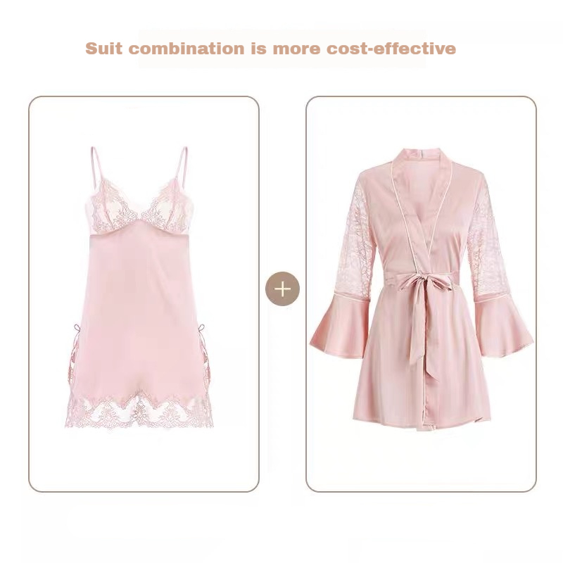Women's Pajamas 2025 New Style Sexy and Sophisticated Slip - on Dress, Silk Nightgown, Spaghetti - strap Dress