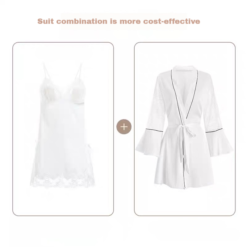 Women's Pajamas 2025 New Style Sexy and Sophisticated Slip - on Dress, Silk Nightgown, Spaghetti - strap Dress