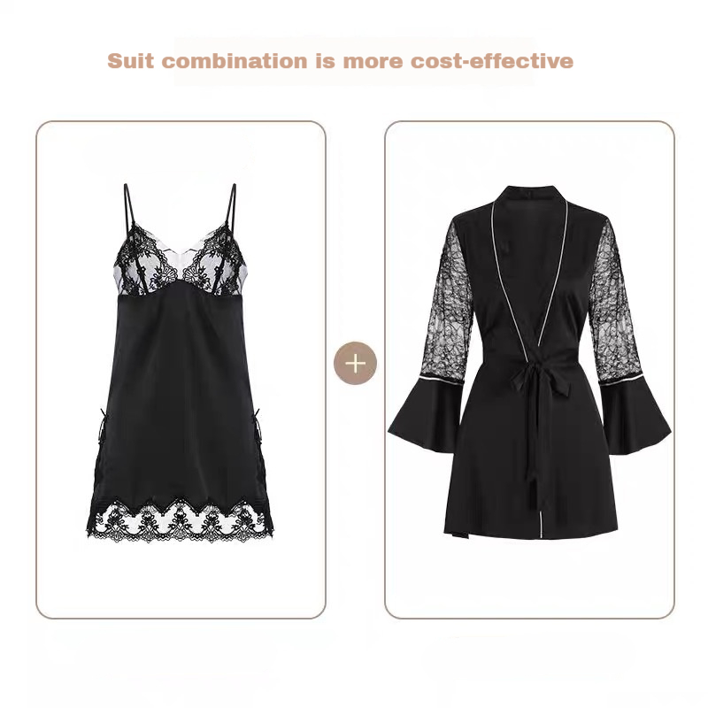 Women's Pajamas 2025 New Style Sexy and Sophisticated Slip - on Dress, Silk Nightgown, Spaghetti - strap Dress