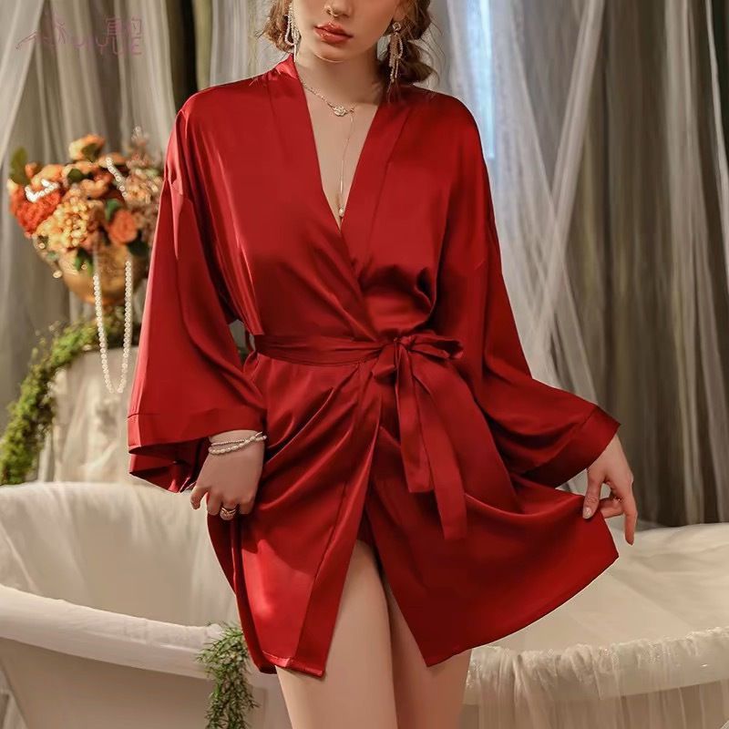 2025 Summer New Sexy Backless Strappy Shorts Pajamas for Women, Purple Mulberry Silk Set