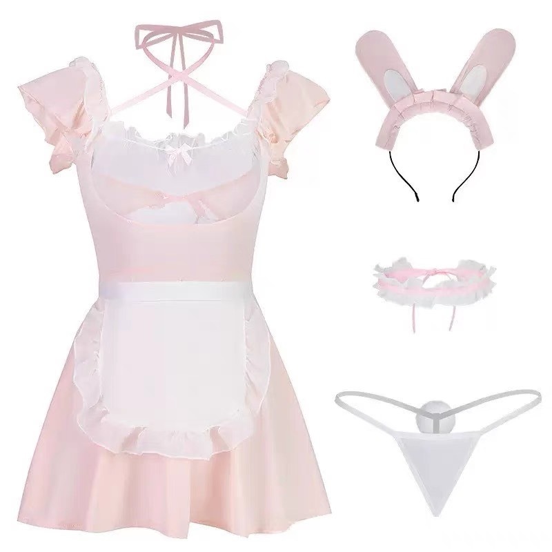 Sexy lingerie 2025 new style small chest sexy rabbit girl uniform set chastity role-playing armor
